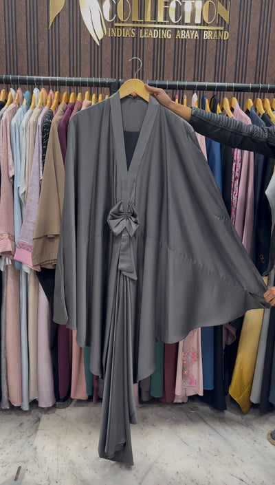 UMRAH KAFTAN ABAYA | GRAY