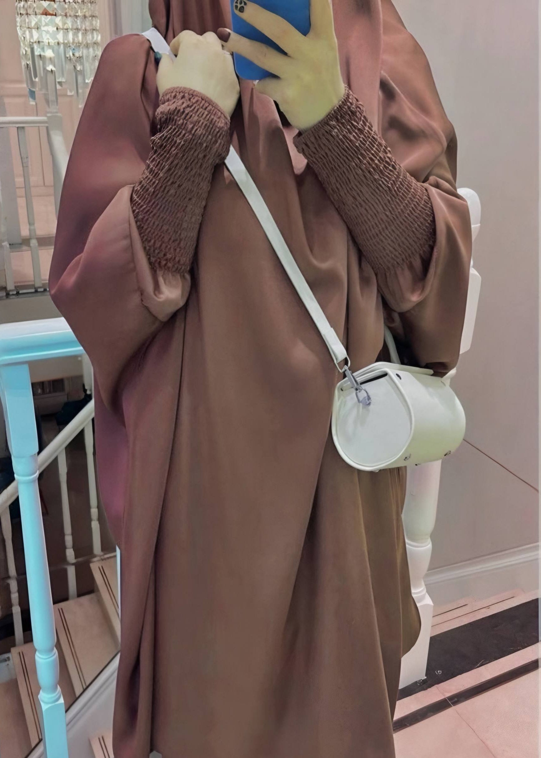 2 PIECE JILBAB | DARK GHESTNUT LITE