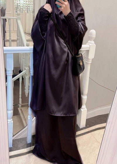 2 PIECE JILBAB | DARK GRAY