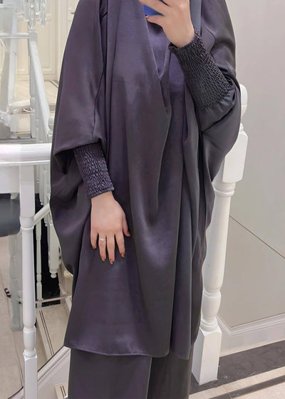 2 PIECE JILBAB | SLASH GRAY