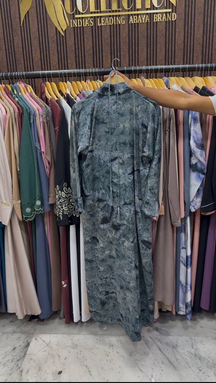 VELORA FRONT OPEN ABAYA | SHADE-05