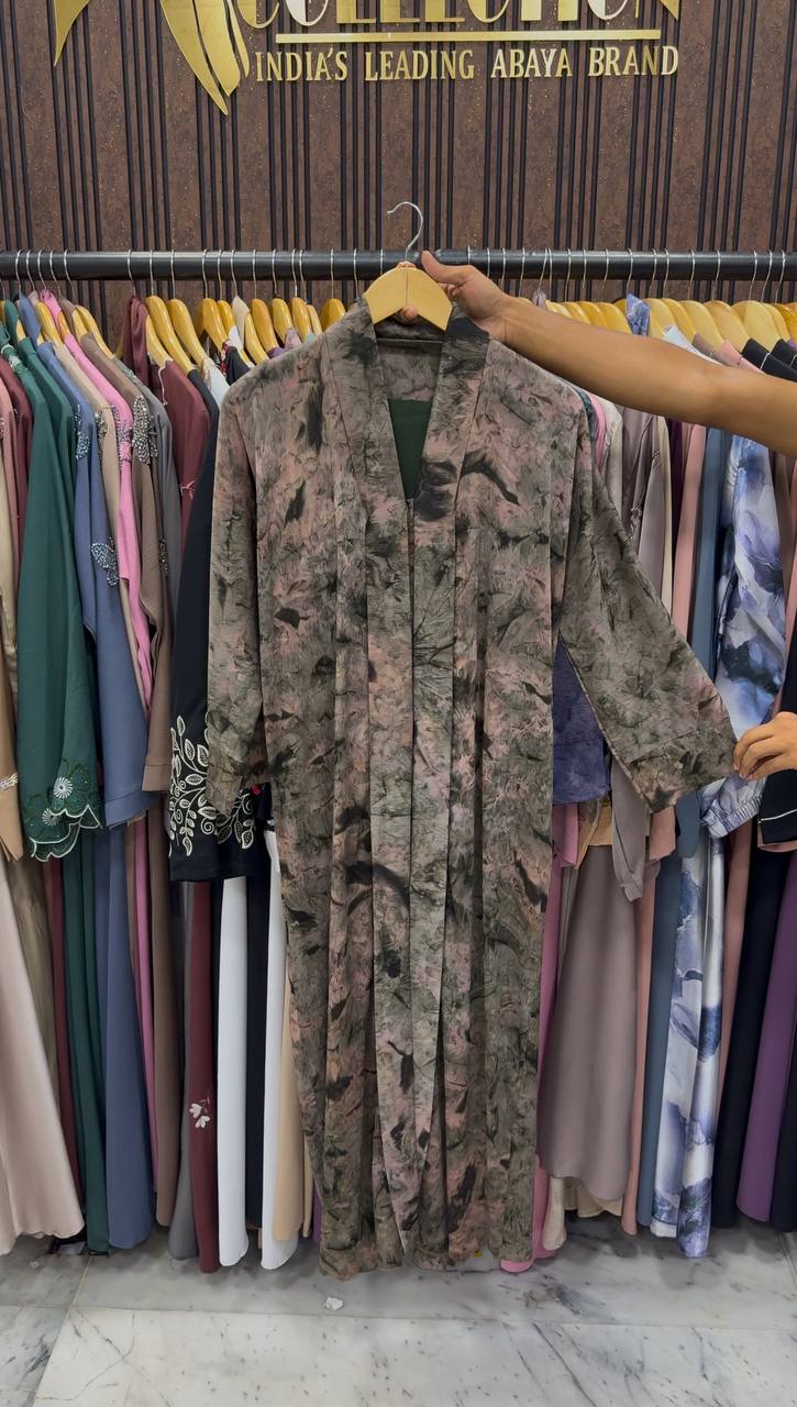 VELORA FRONT OPEN ABAYA | SHADE-08