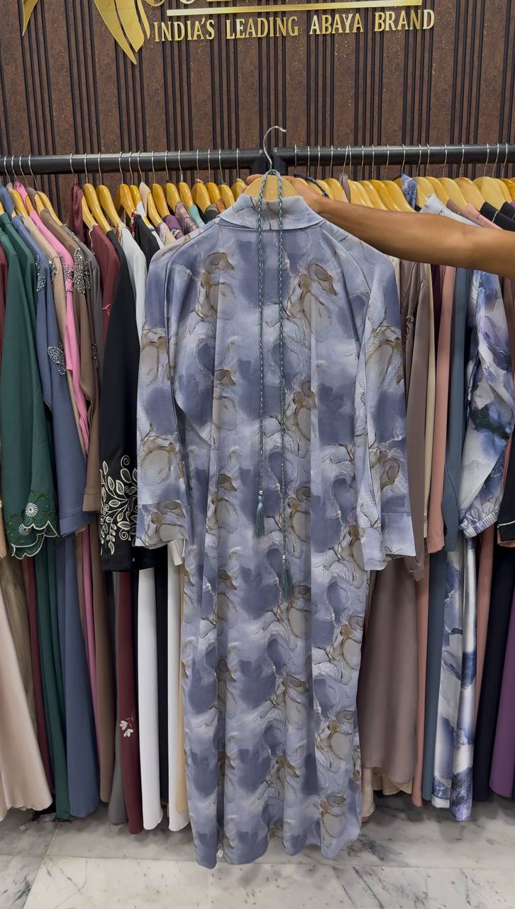 VELORA FRONT OPEN ABAYA | SHADE-04