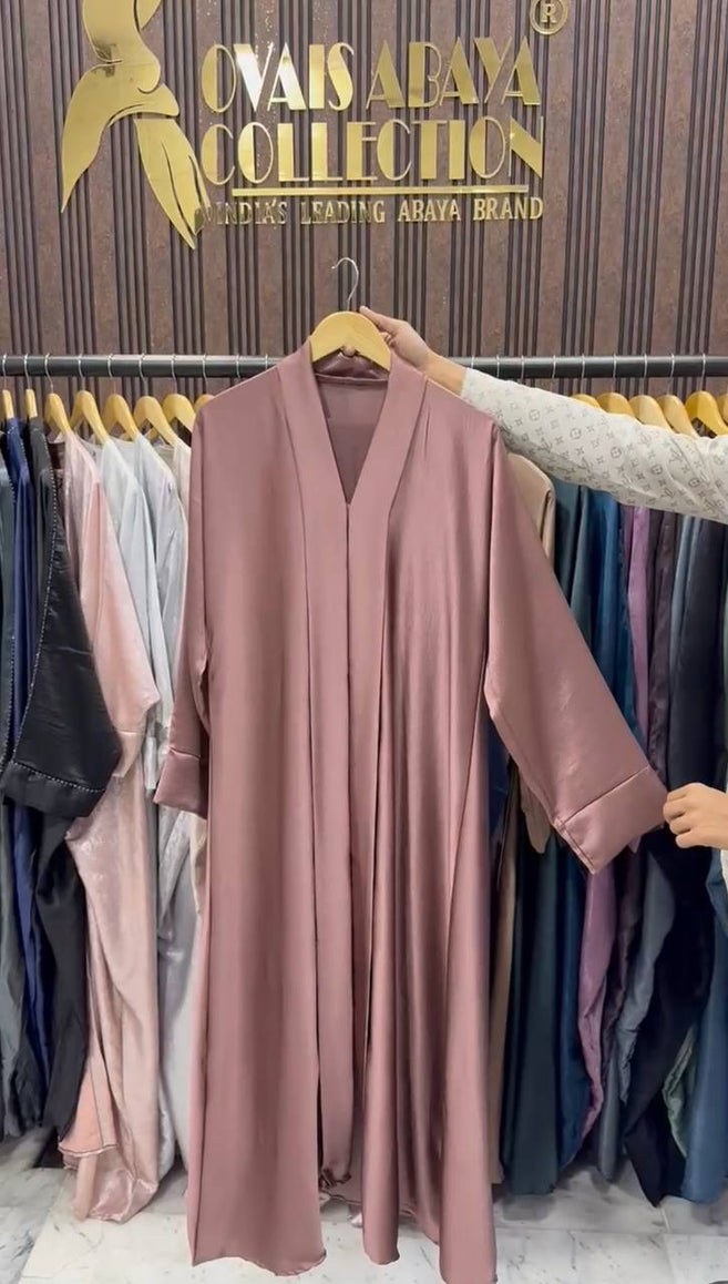HAYATE DXB KIMONO ABAYA | PEACH