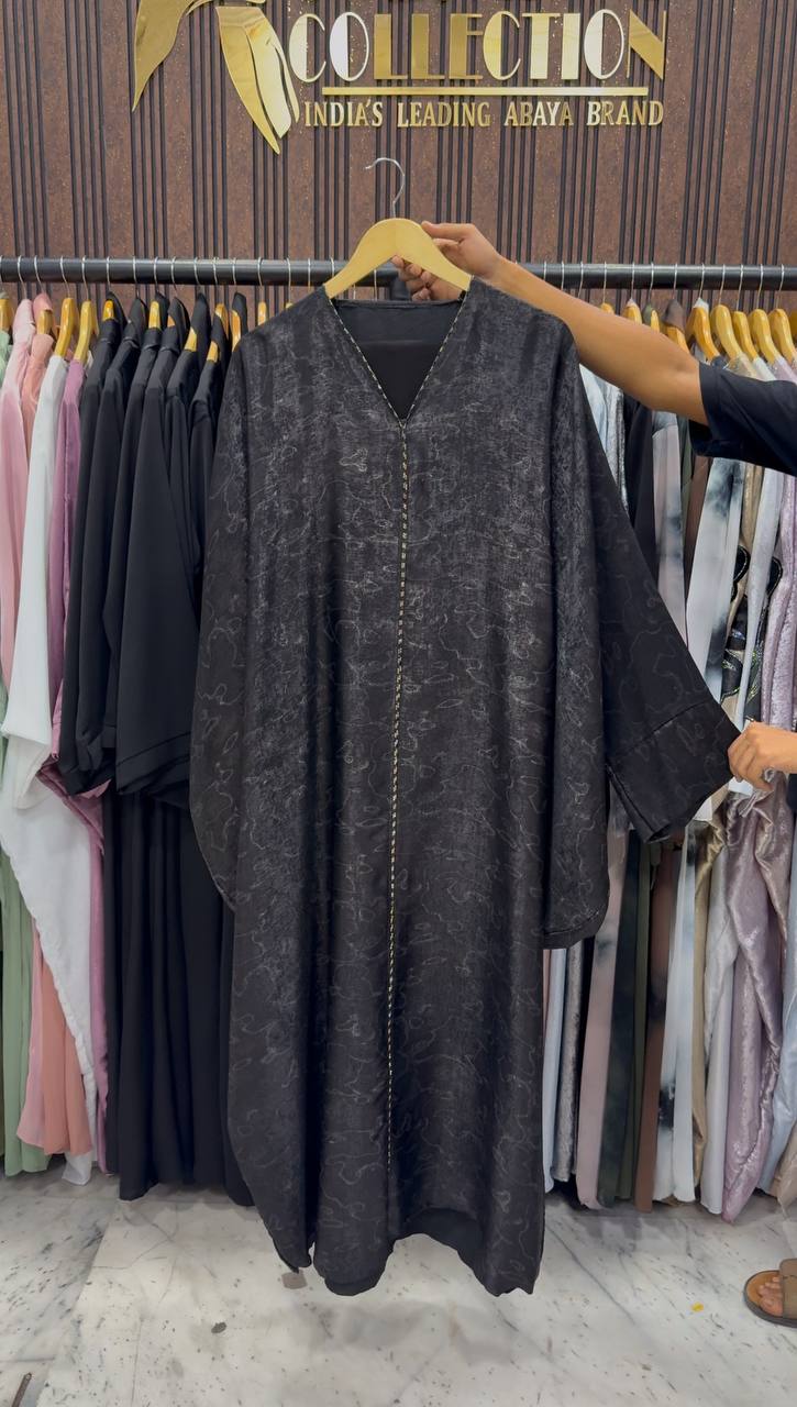 SIBEL PRINTED KAFTAN ABAYA | PRINT-05