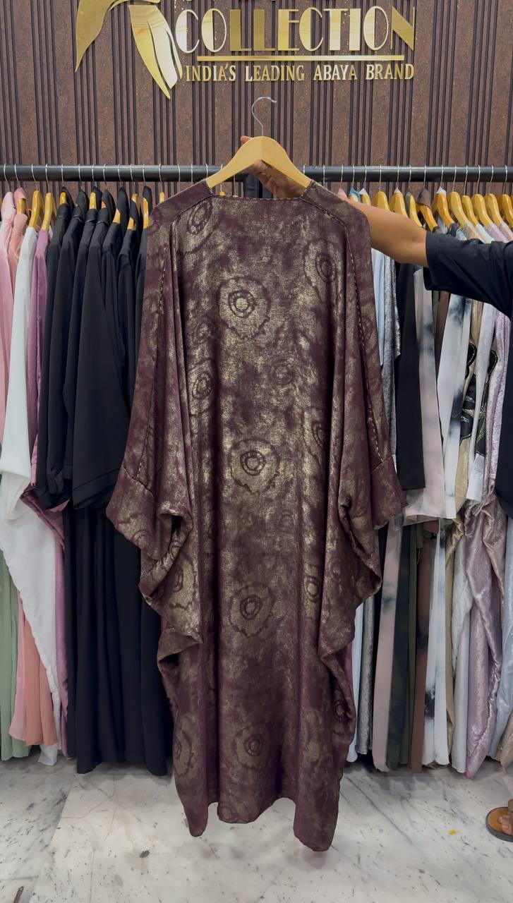 SIBEL PRINTED KAFTAN ABAYA | PRINT-04
