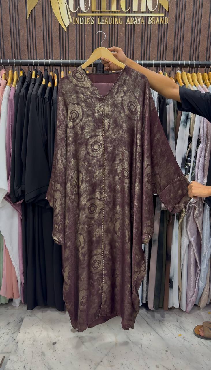 SIBEL PRINTED KAFTAN ABAYA | PRINT-04