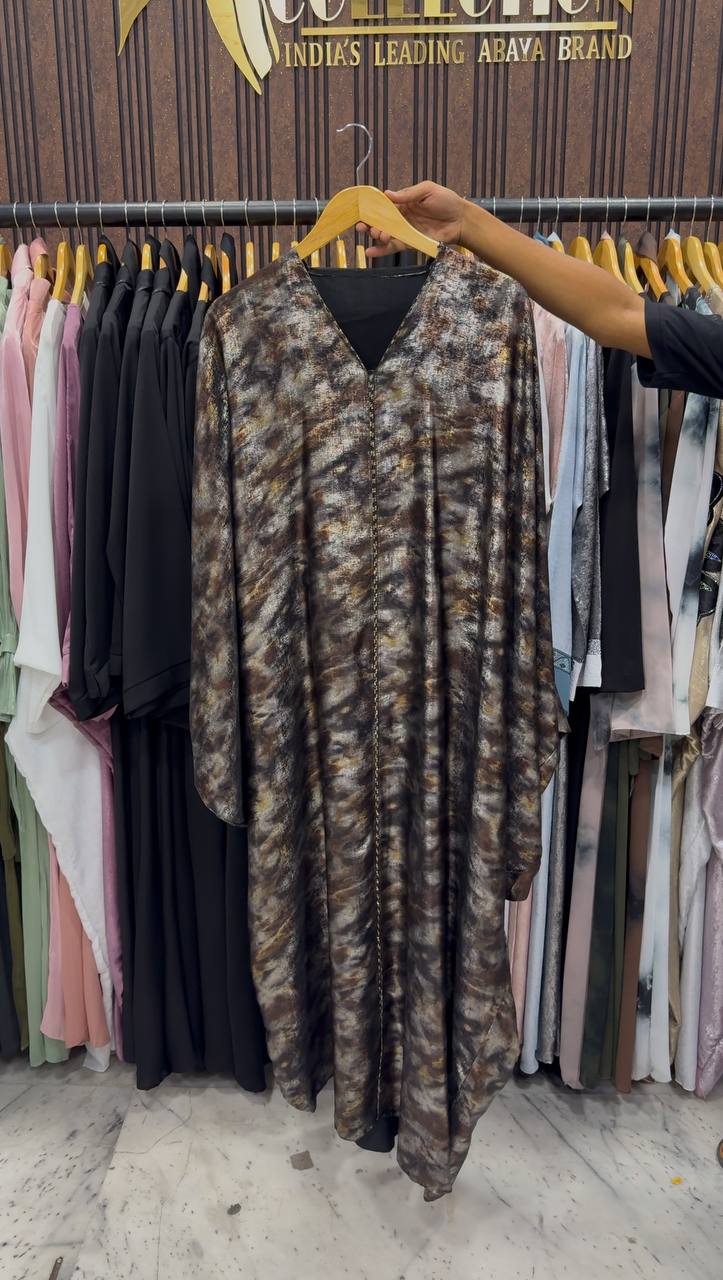 SIBEL PRINTED KAFTAN ABAYA | PRINT-03