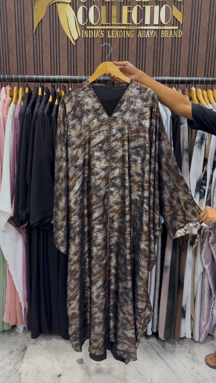 SIBEL PRINTED KAFTAN ABAYA | PRINT-03