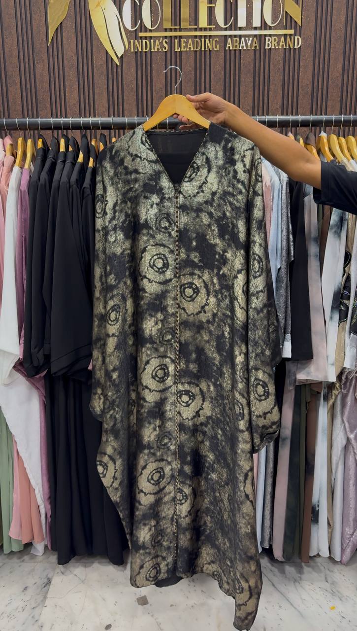 SIBEL PRINTED KAFTAN ABAYA | PRINT-02