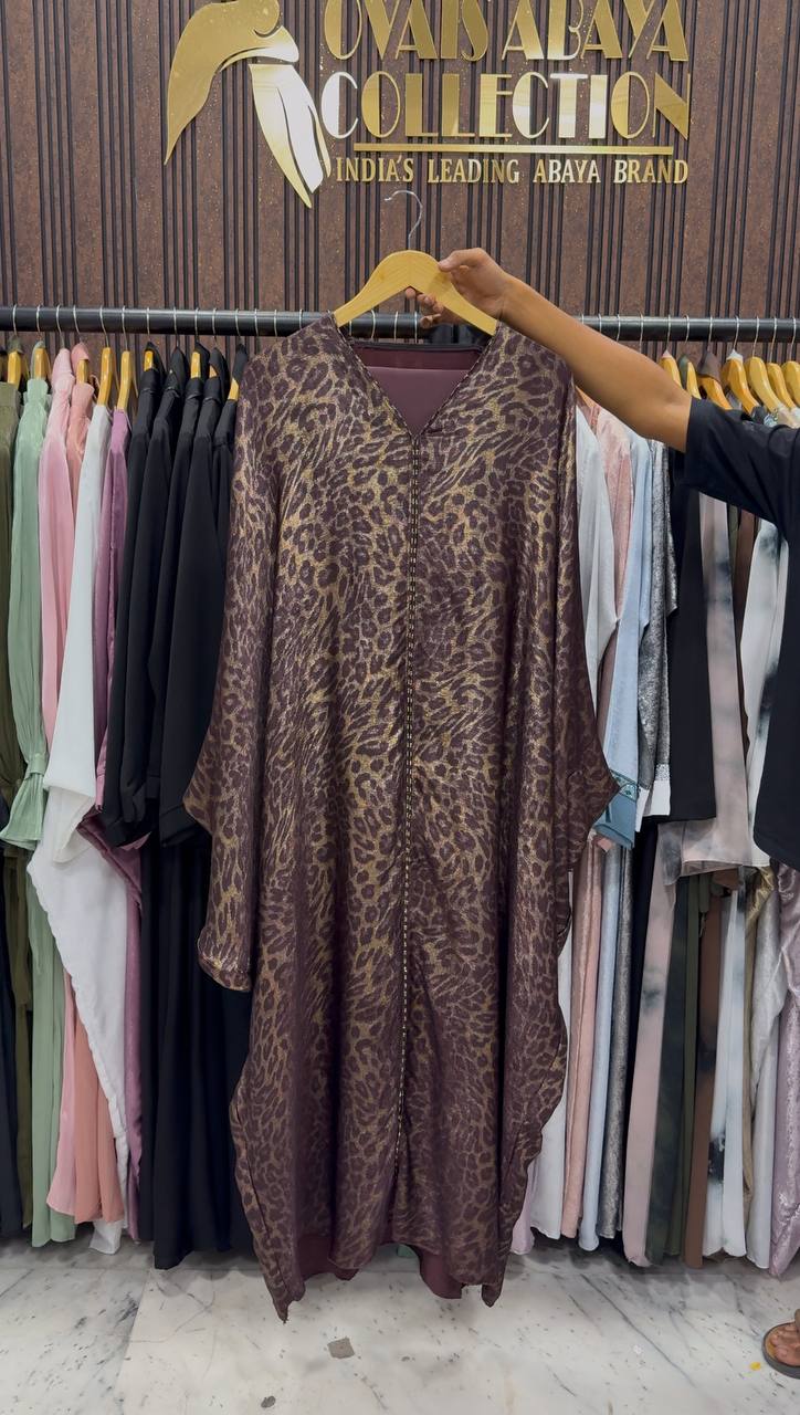 SIBEL PRINTED KAFTAN ABAYA | PRINT-01
