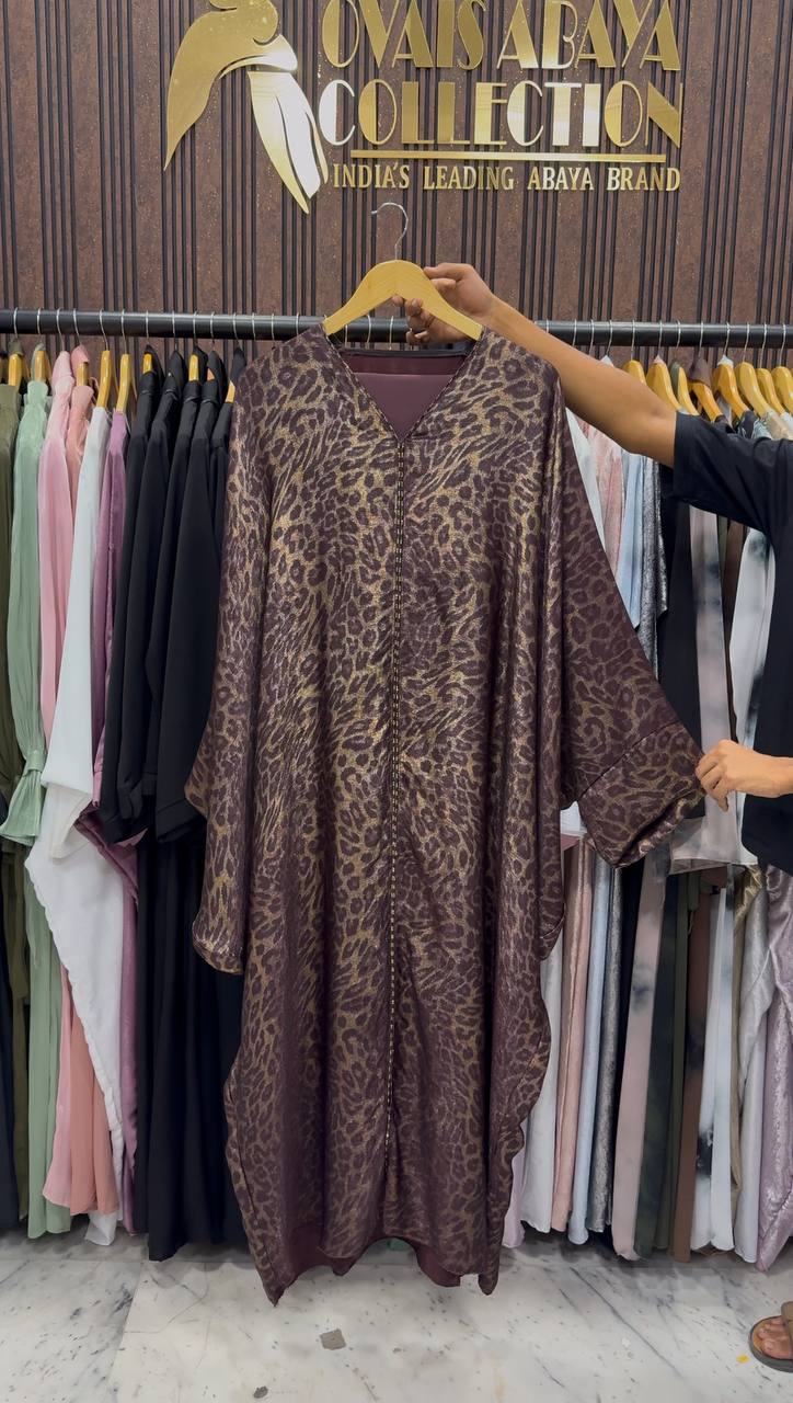 SIBEL PRINTED KAFTAN ABAYA | PRINT-01