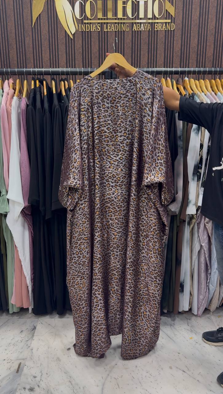 SIBEL PRINTED KAFTAN ABAYA | PRINT-01