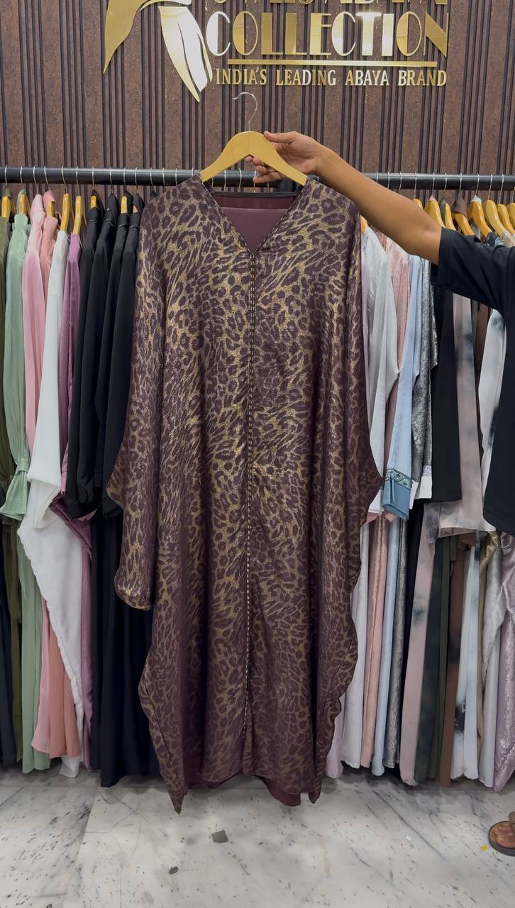 SIBEL PRINTED KAFTAN ABAYA | PRINT-01
