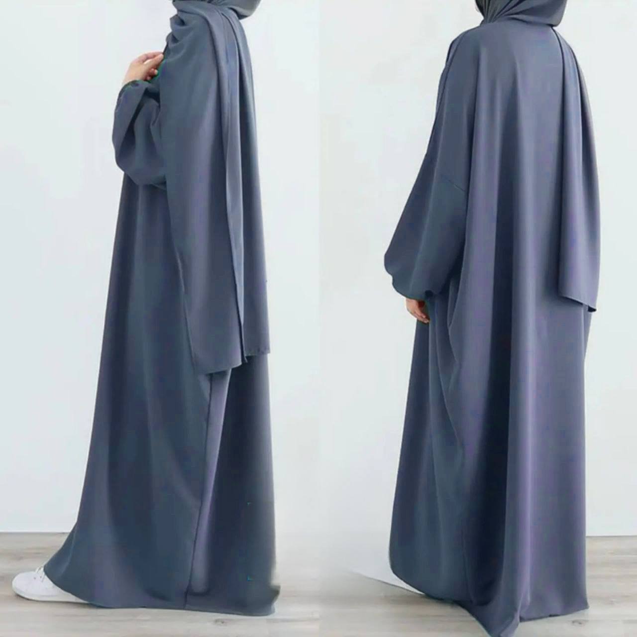 MEHREEN KAFTAN ABAYA | GRAY