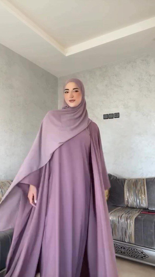 TEHMINA DOUBLE SHRUG ABAYA | GOLDEN