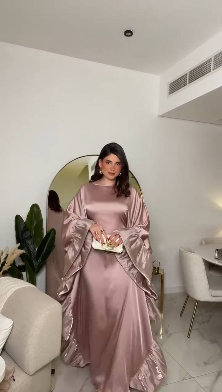 AMAYRA KAFTAN ABAYA  | PINK