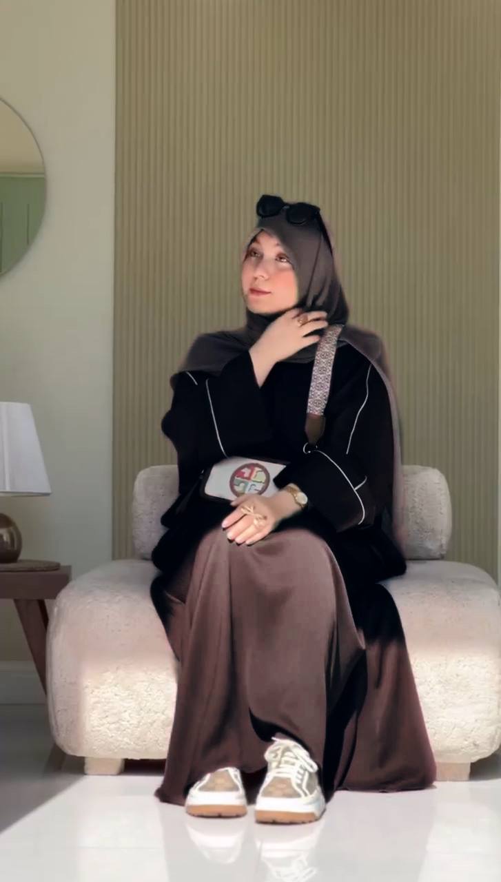 HOORAIN KOREAN ABAYA | COFFEE