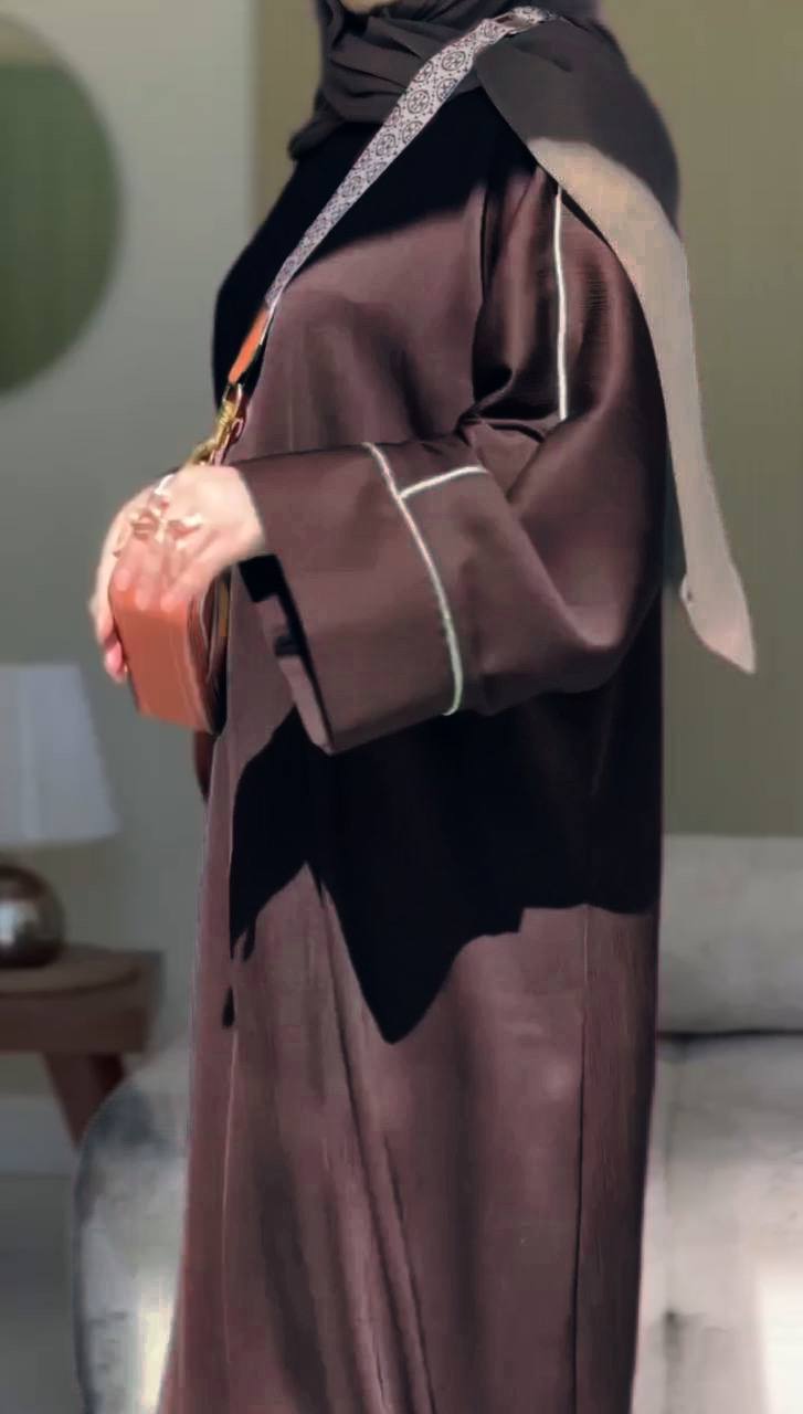 HOORAIN KOREAN ABAYA | COFFEE