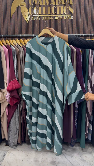 AAYAT KAFTAN ABAYA | GREEN