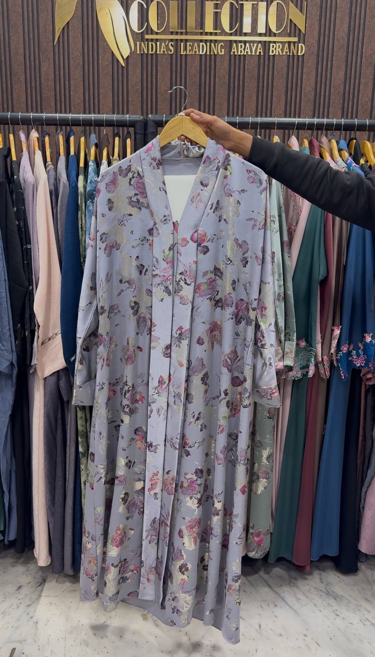 RUBIE KIMONO ABAYA | LITE GRAY