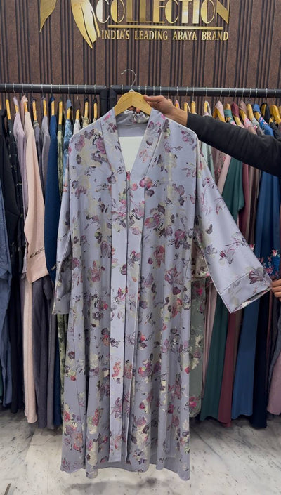 RUBIE KIMONO ABAYA | LITE GRAY