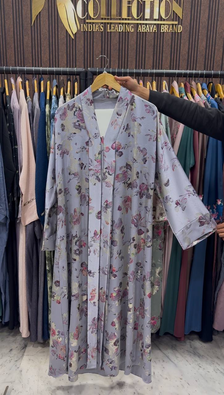 RUBIE KIMONO ABAYA | LITE GRAY