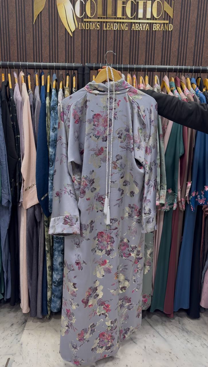 RUBIE KIMONO ABAYA | LITE GRAY
