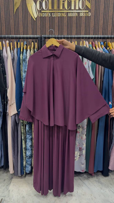 HABIBI CAP ABAYA | WINE