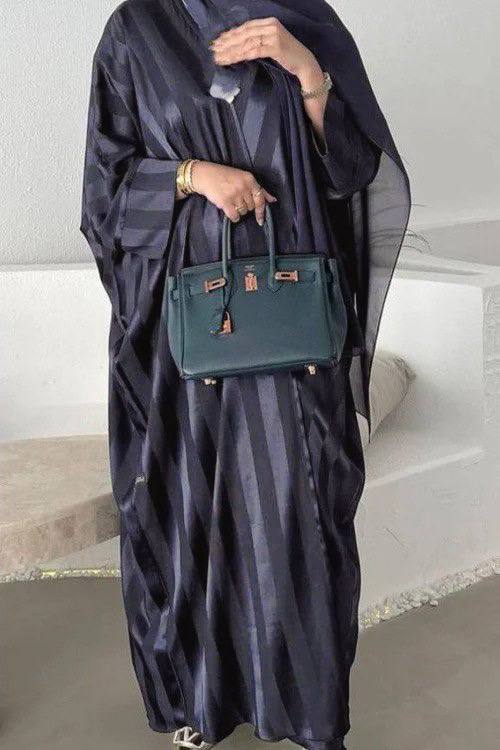 ANABIA KAFTAN ABAYA | N-GRAY