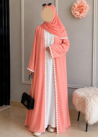 DAISY DS ABAYA | PEACH