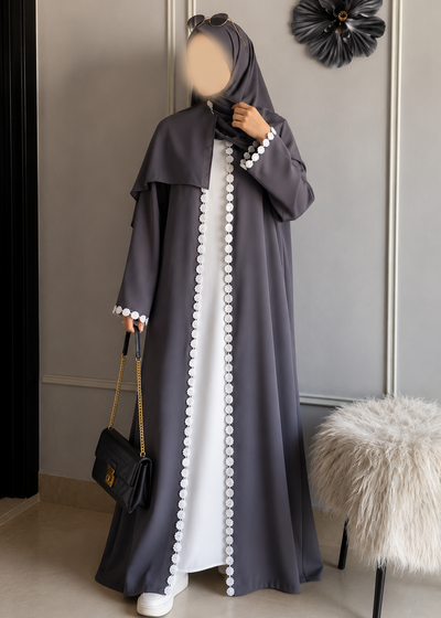 DAISY DS ABAYA | GRAY
