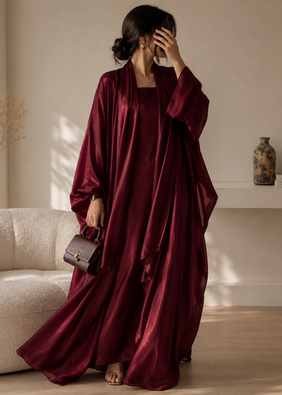 EZZAH DS ABAYA | RED