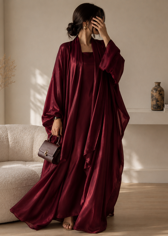 EZZAH DS ABAYA | RED