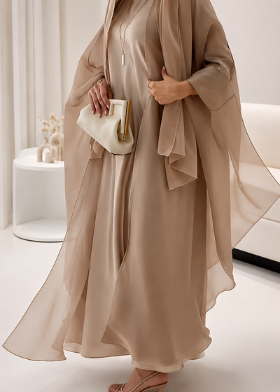 EZZAH DS ABAYA | NUDE