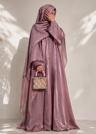EZZAH DS ABAYA | DUSTY PINK