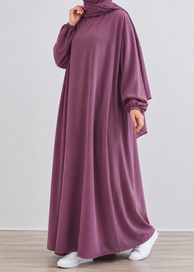 MEHREEN KAFTAN ABAYA | DUSTY PINK
