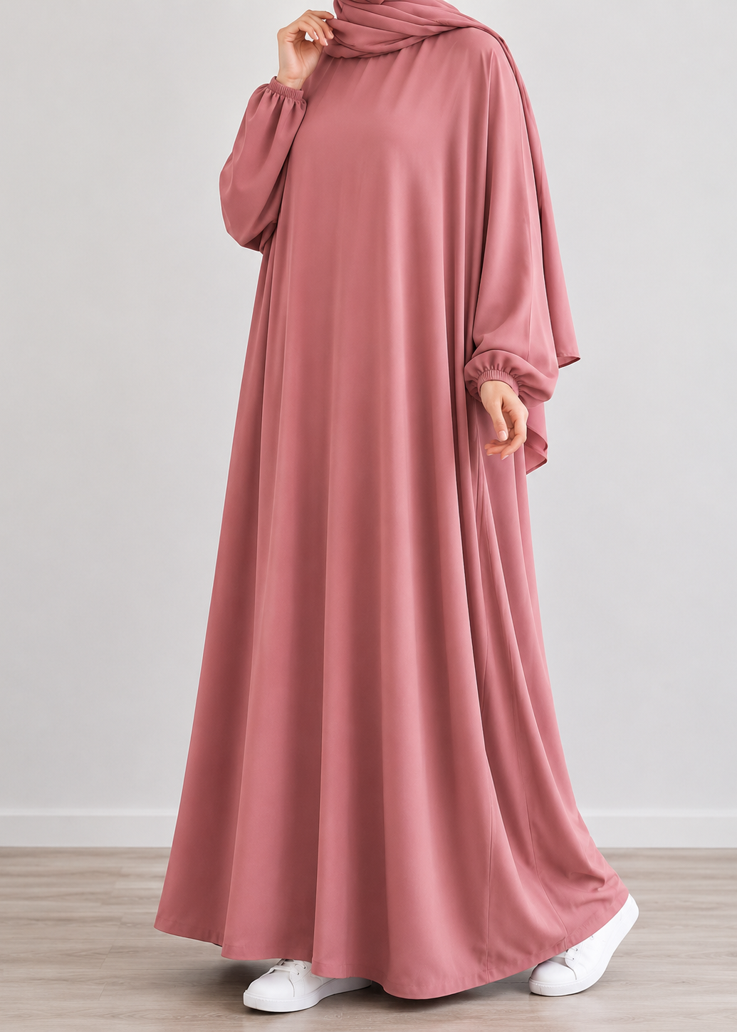MEHREEN KAFTAN ABAYA | FLAMINGO