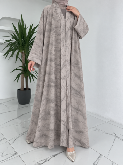 JANNAT IMPORTED KIMONO ABAYA | GOLDEN