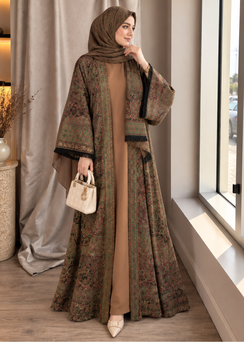 PASHMINA ABAYA | SHADE - 02