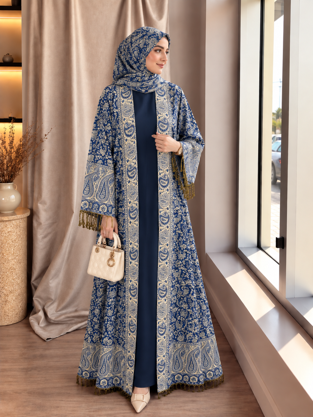 PASHMINA ABAYA | SHADE - 01