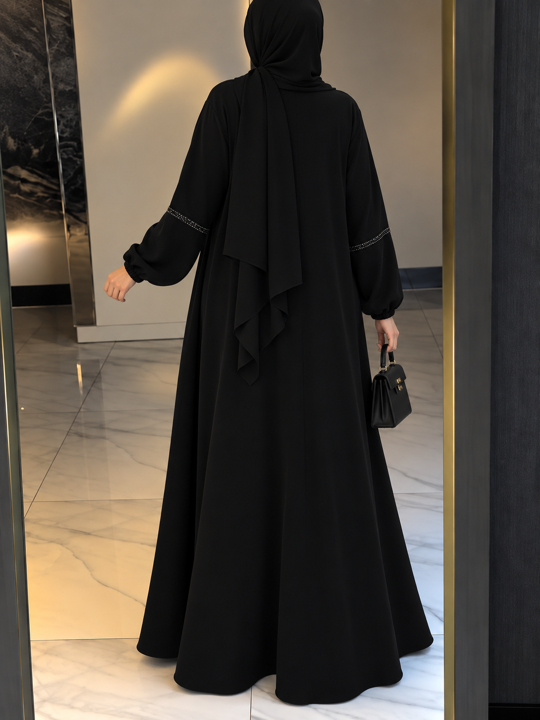 6001 - AASH BASIC ABAYA | B2B