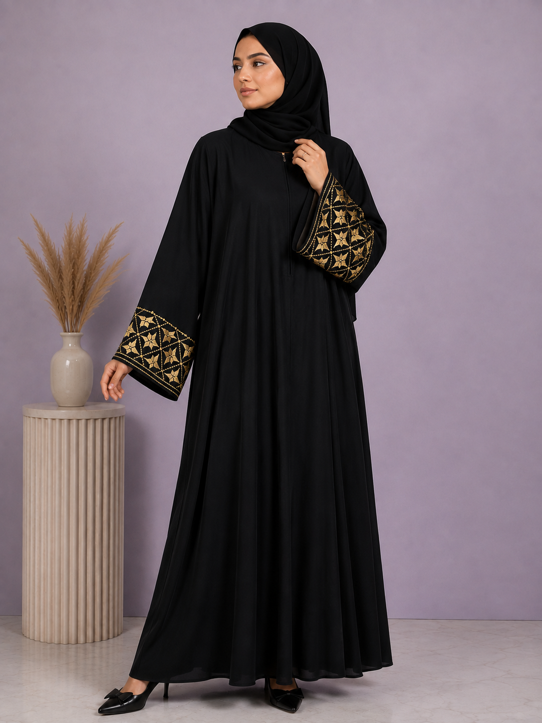 ROOHA EMBROIDERY ABAYA | S-5