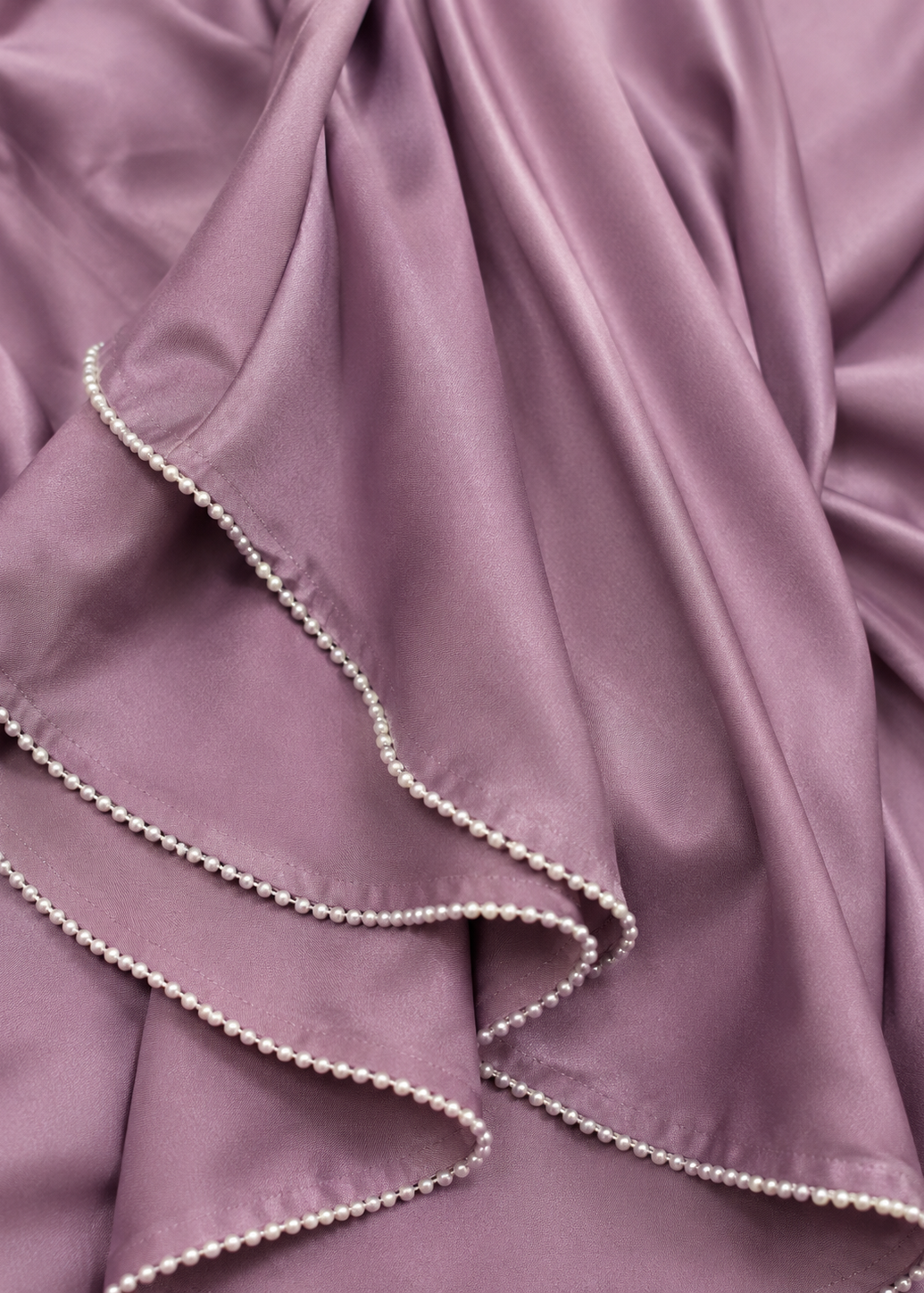 AL-NUHA DOUBLE SHRUG ABAYA | PINK