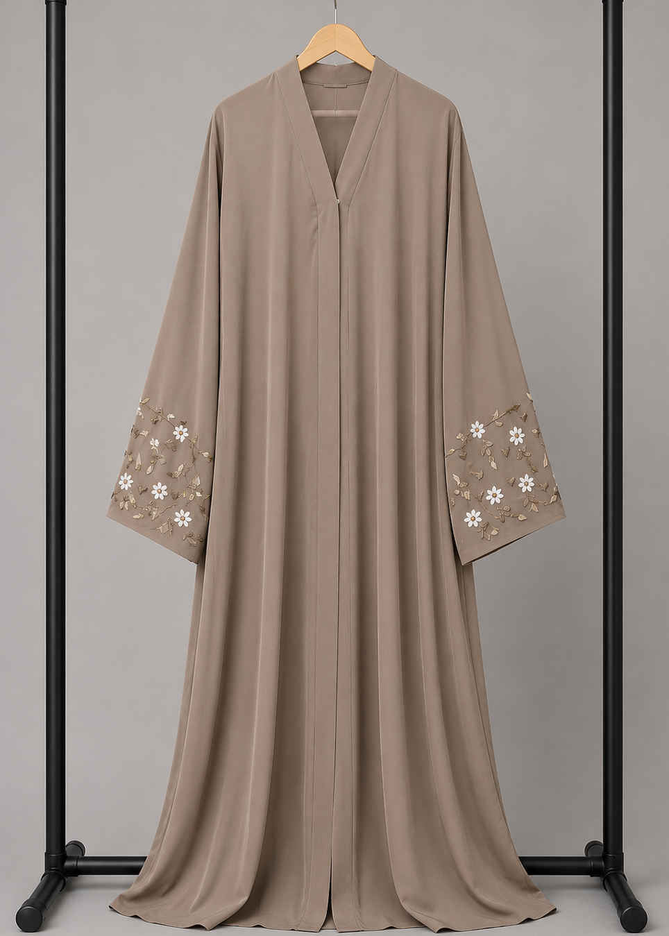 AL-KOUSAR HANDWORK ABAYA |  NUDE