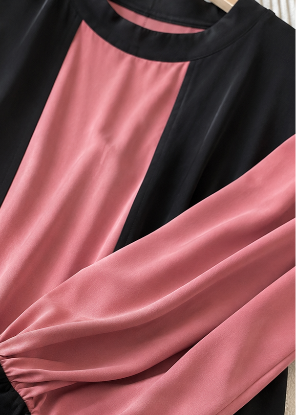KHUSHI CUFF SLEEVE ABAYA | PEACH