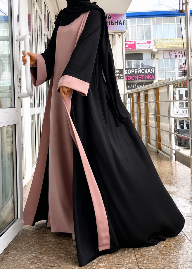 SHRUG ABAYA | PEACH