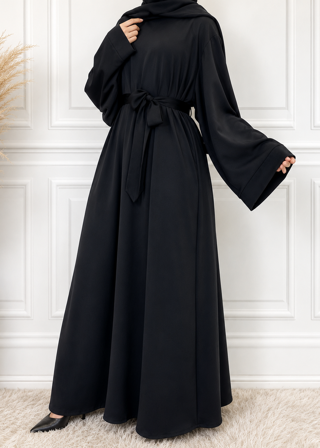 10-IN DAILYWEAR ABAYA | BLACK