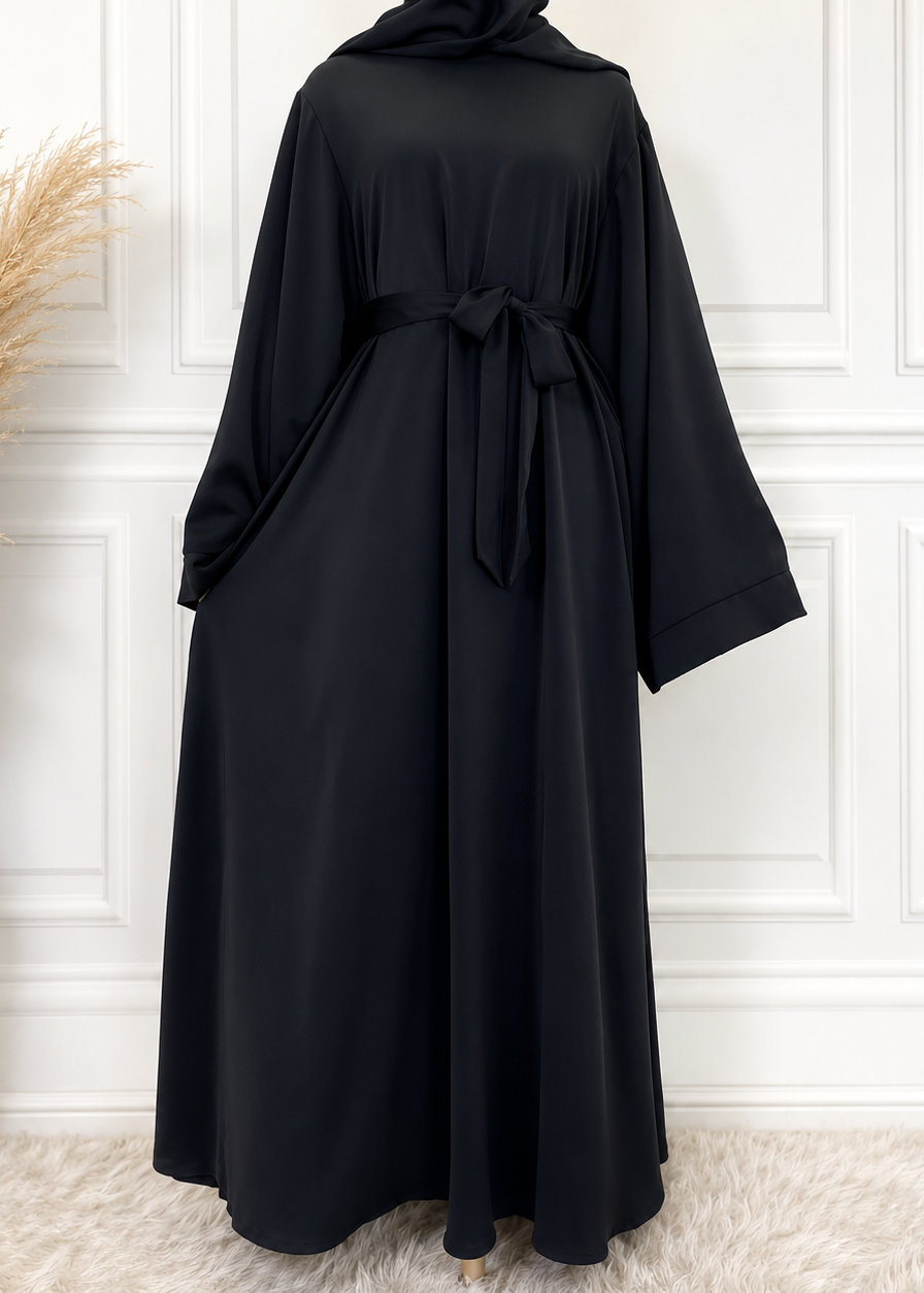 10-IN DAILYWEAR ABAYA | BLACK