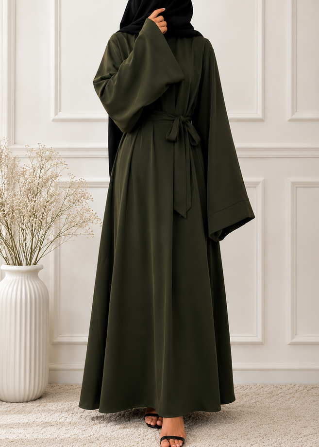 10-IN DAILYWEAR ABAYA | OLIVE